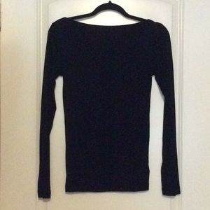 GAP The Modern Boat Neck Long Sleeve Top